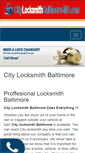 Mobile Screenshot of citylocksmithbaltimore-md.com